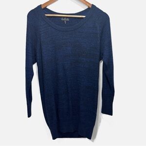 Talula Navy Knit Pullover Cashmere Blend size S